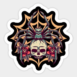 Weave a Web of Death Sticker